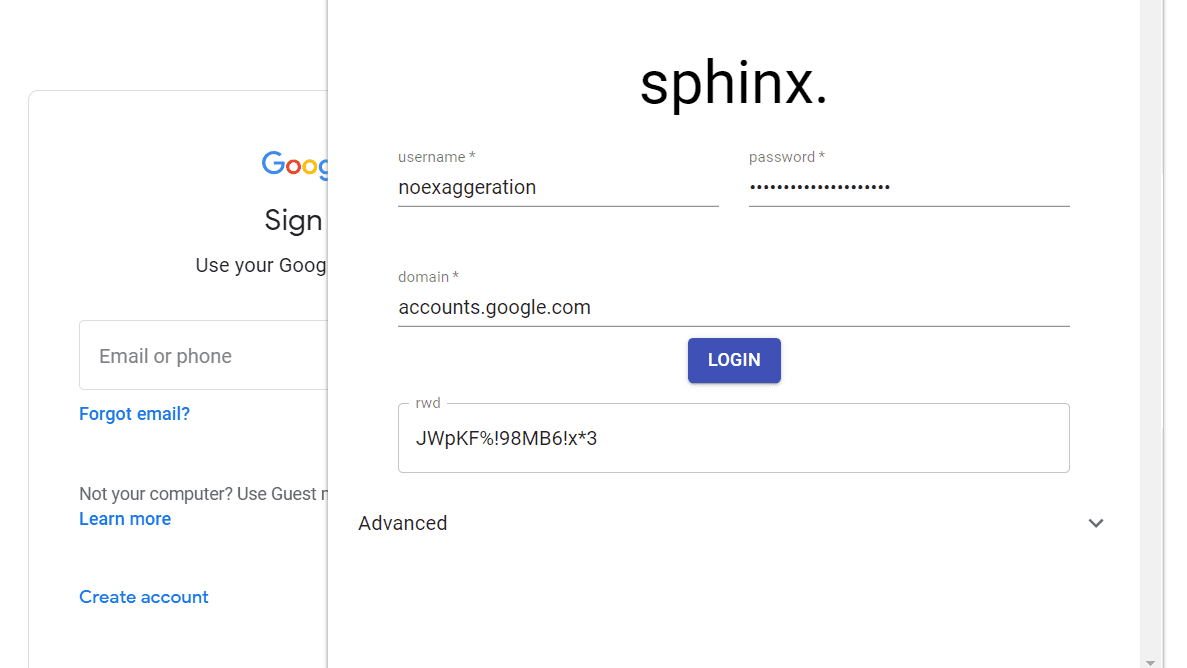 Implementation of Sphinx Password Store Protocol image